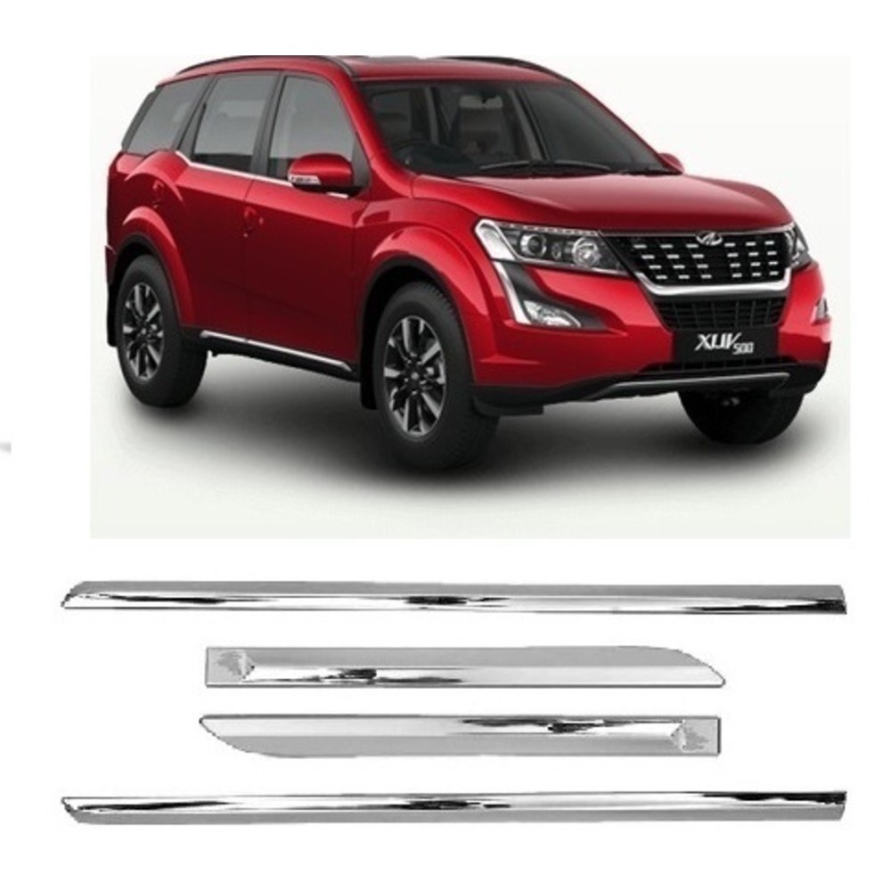 Door Side Beading For XUV 500  - Silver